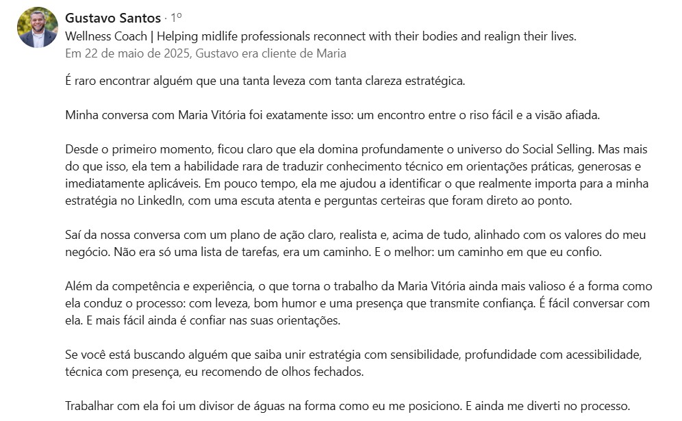 depoimento do Gustavo Santos sobre a Mentoria Express da A Estranhamente