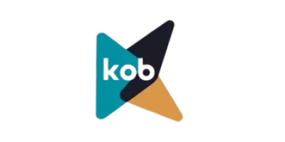 Logo da empresa Kob, cliente da A Estranhamente