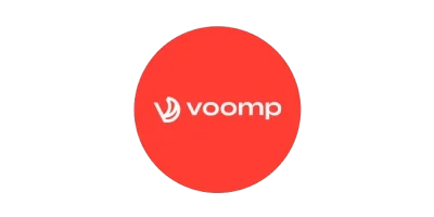 Logo da empresa Voomp, cliente da A Estranhamente